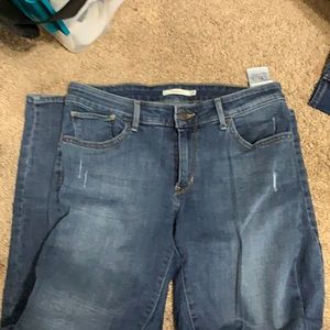 Levi 711 Skinny Jeans Tall
